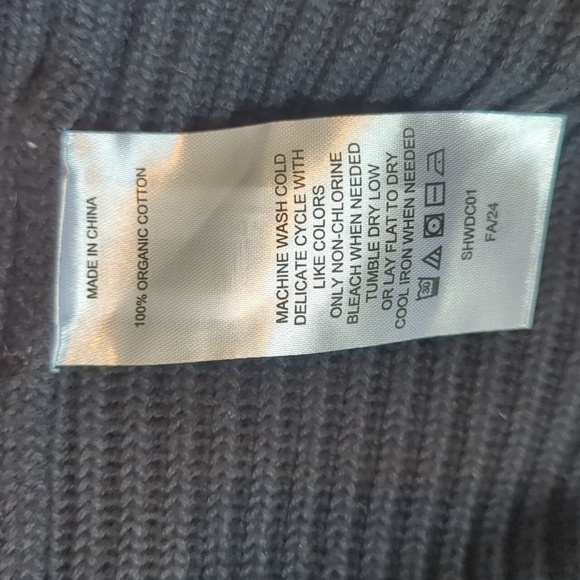 Quince 100% Organic Cotton Oversized Cardigan M - Picture 8 of 8